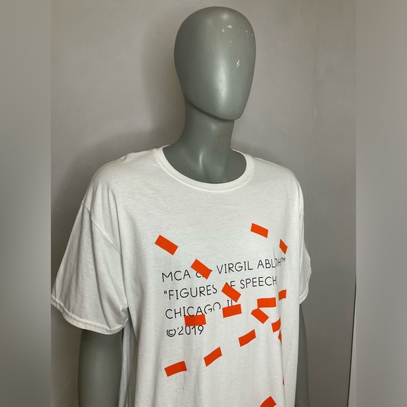 VIRGIL ABLOH MCA Figures Of Speech Lines Tee - Picture 6 of 8